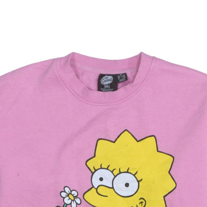 Womens UK Size XS Primark Pink Pullover Sweatshirt