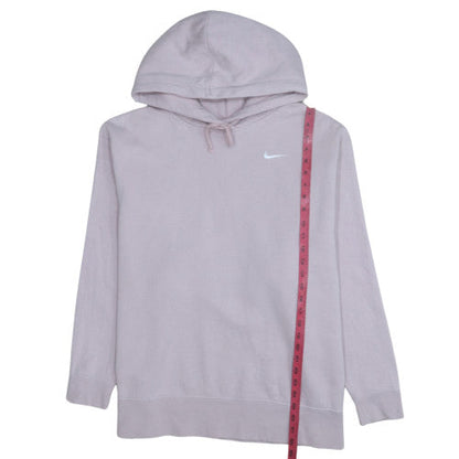 Womens UK Size XL Nike Pink Pullover Hoodie
