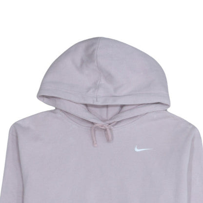 Womens UK Size XL Nike Pink Pullover Hoodie