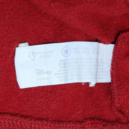 Womens UK Size M Disney Red Pullover Hoodie