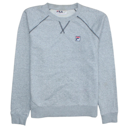 Mens UK Size L Fila Grey Pullover Sweatshirt