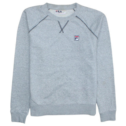 Mens UK Size L Fila Grey Pullover Sweatshirt
