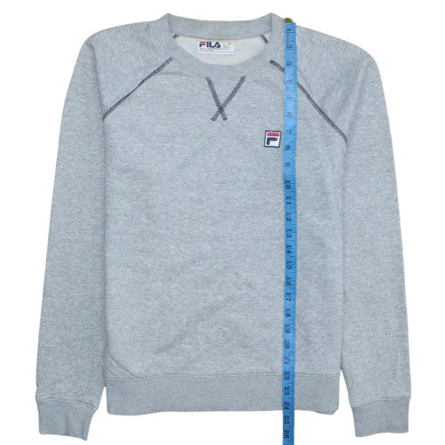 Mens UK Size L Fila Grey Pullover Sweatshirt
