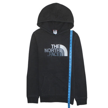 The North Face Boys Black Pullover Hoodie XL Fleece Cotton Long Sleeve