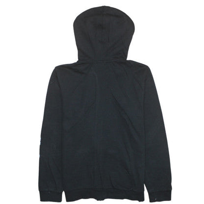 Womens UK Size L Adidas Black Full Zip Hoodie
