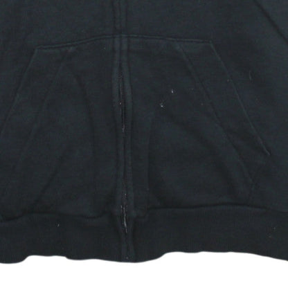 Womens UK Size L Adidas Black Full Zip Hoodie