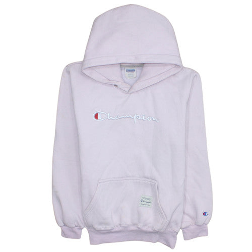 Womens UK Size 2XL Champion Pink Pullover Hoodie