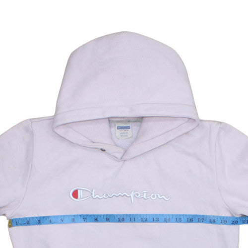 Womens UK Size 2XL Champion Pink Pullover Hoodie