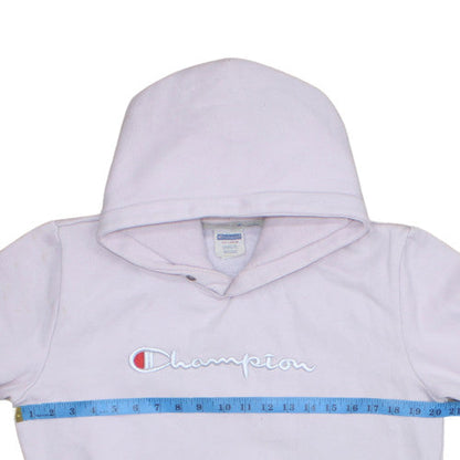 Womens UK Size 2XL Champion Pink Pullover Hoodie