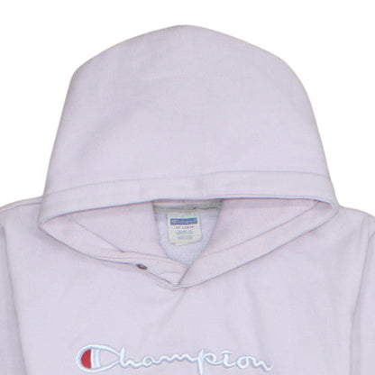 Womens UK Size 2XL Champion Pink Pullover Hoodie