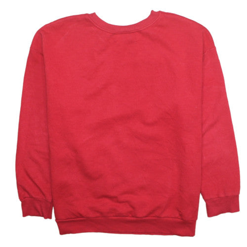 Mens UK Size XL George Red Pullover Sweatshirt