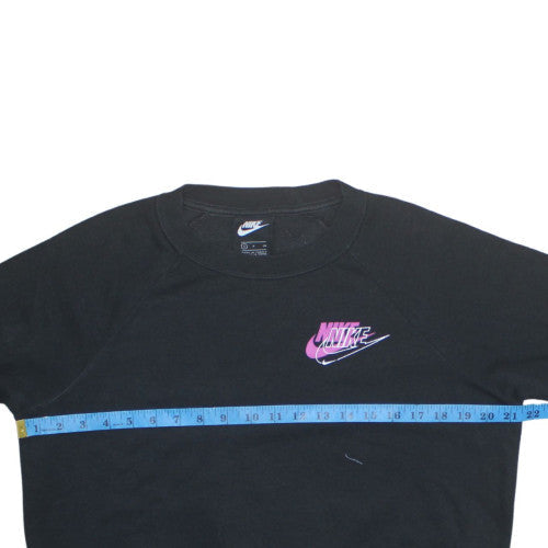 Womens UK Size S Nike Black Pullover Sweatshirt