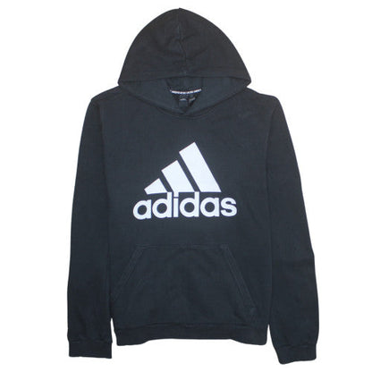 Mens UK Size XL Adidas Black Pullover Hoodie