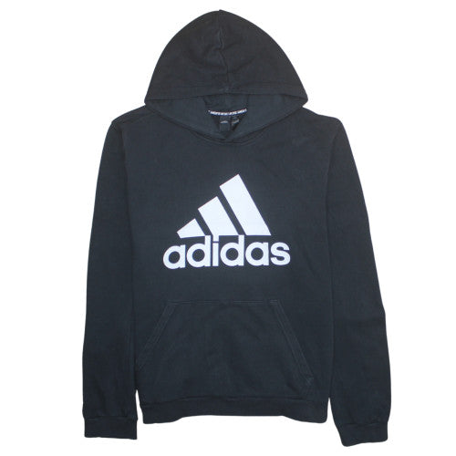 Mens UK Size XL Adidas Black Pullover Hoodie