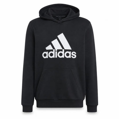 Mens UK Size XL Adidas Black Pullover Hoodie