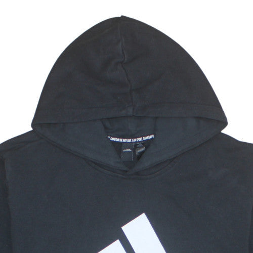 Mens UK Size XL Adidas Black Pullover Hoodie