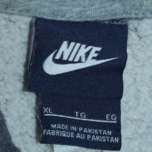 Mens UK Size XL Nike Grey Pullover Hoodie