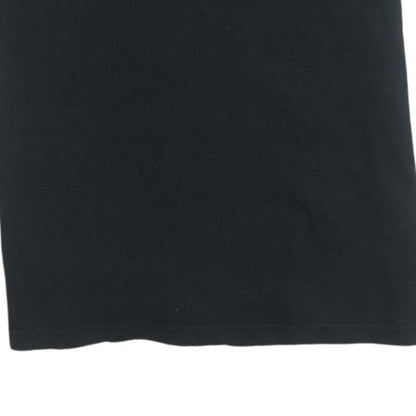 Tommy Jeans Men's Black Small Cotton Crew Neck Short Sleeve T-Shirt