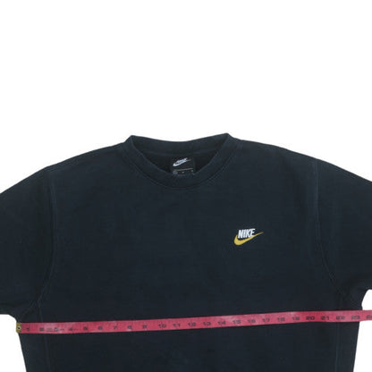 Mens UK Size M Nike Black Pullover Sweatshirt