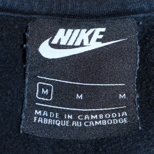 Mens UK Size M Nike Black Pullover Sweatshirt