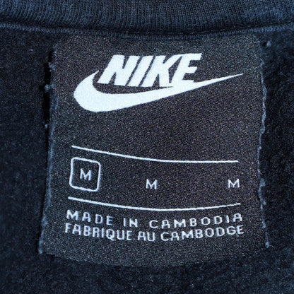 Mens UK Size M Nike Black Pullover Sweatshirt