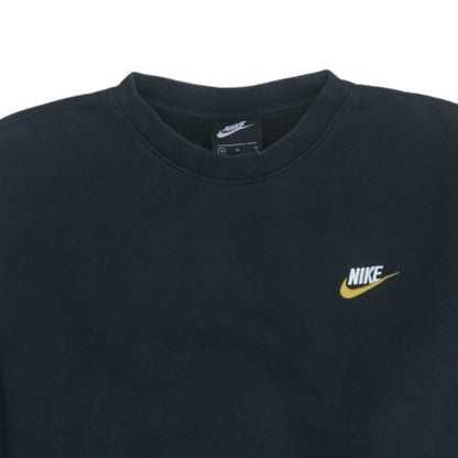 Mens UK Size M Nike Black Pullover Sweatshirt