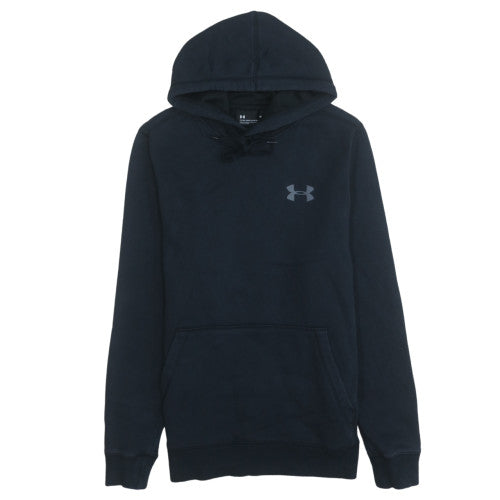 Mens UK Size M Under Armour Black Pullover Hoodie