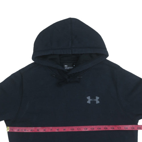 Mens UK Size M Under Armour Black Pullover Hoodie