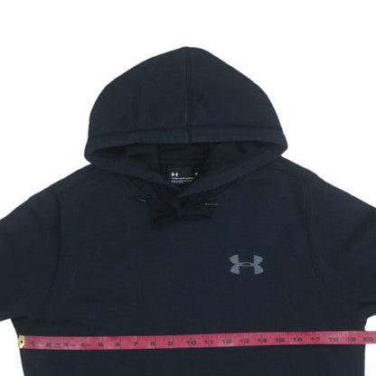 Mens UK Size M Under Armour Black Pullover Hoodie