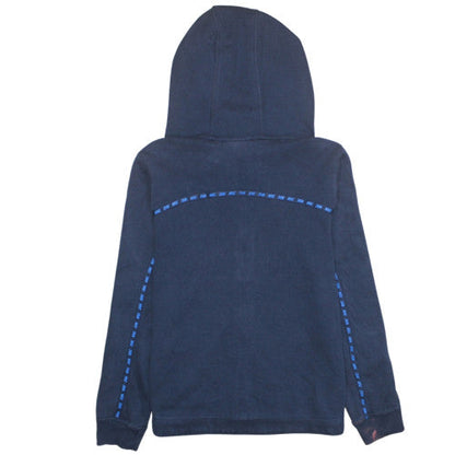 Mens UK Size M Nike Blue Full Zip Hoodie