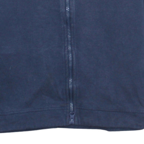 Mens UK Size M Nike Blue Full Zip Hoodie