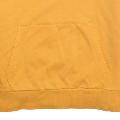Mens UK Size S Gymshark Yellow Pullover Hoodie