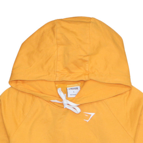 Mens UK Size S Gymshark Yellow Pullover Hoodie