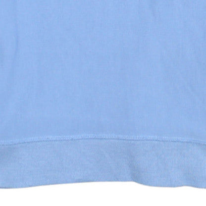 Tommy Hilfiger Boys Blue Pullover Sweatshirt Size 164 Crew Neck Logo Style
