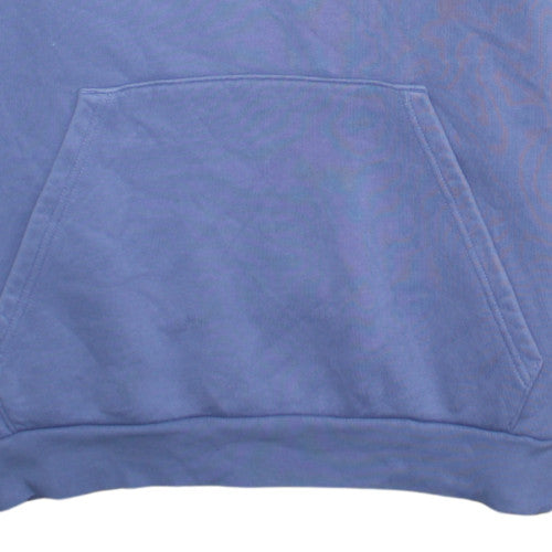 Mens UK Size XL Adidas Blue Pullover Hoodie