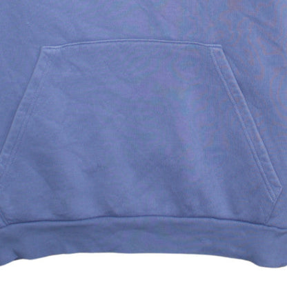 Mens UK Size XL Adidas Blue Pullover Hoodie
