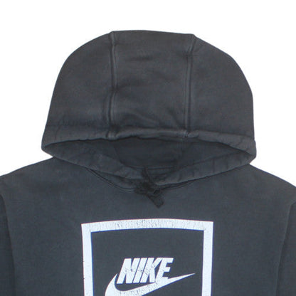 Mens UK Size M Nike Black Pullover Hoodie