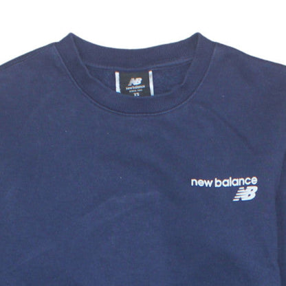 Mens UK Size XS New Balance Blue Pullover Sweatshirt