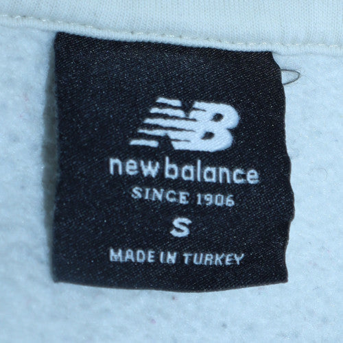 Mens UK Size S New Balance White Pullover Hoodie
