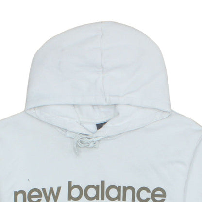 Mens UK Size S New Balance White Pullover Hoodie