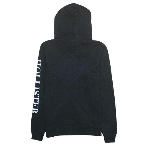 Womens UK Size S Hollister Black Pullover Hoodie