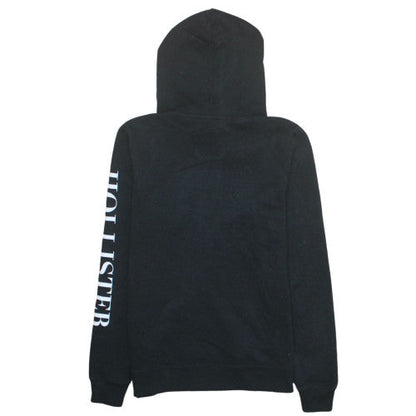 Womens UK Size S Hollister Black Pullover Hoodie