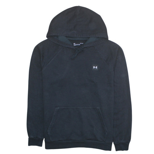 Mens UK Size L Under Armour Black Pullover Hoodie