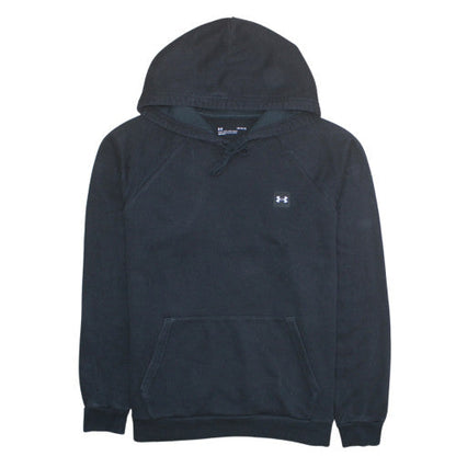 Mens UK Size L Under Armour Black Pullover Hoodie
