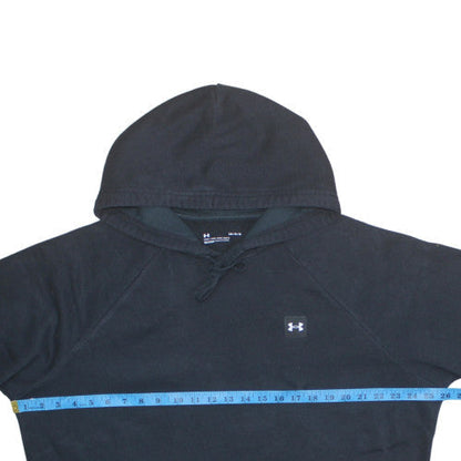 Mens UK Size L Under Armour Black Pullover Hoodie