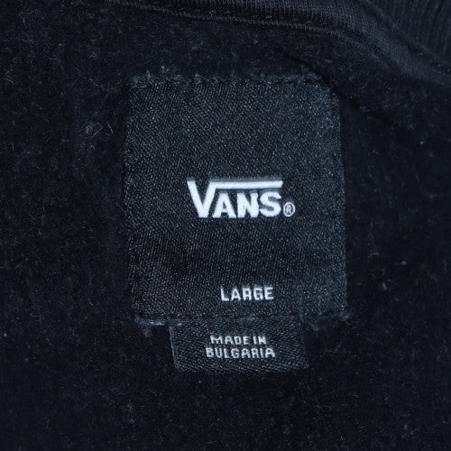 Mens UK Size L Vans Black Pullover Hoodie