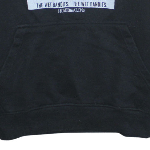 Mens UK Size S Home Alone Black Pullover Hoodie