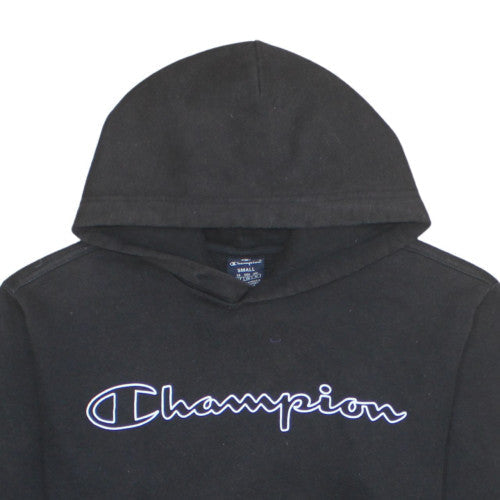 Mens UK Size S Champion Black Pullover Hoodie