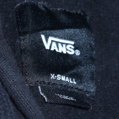 Mens UK Size XS Vans Black Pullover Sweatshirt