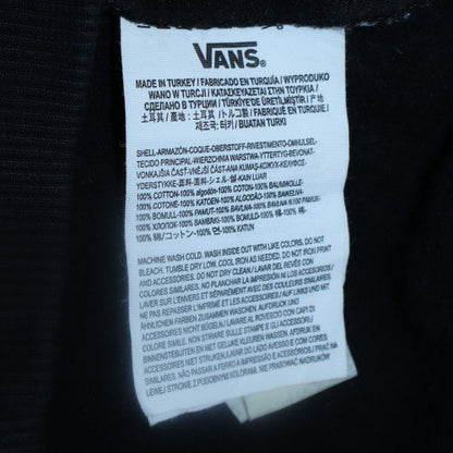 Mens UK Size XS Vans Black Pullover Sweatshirt